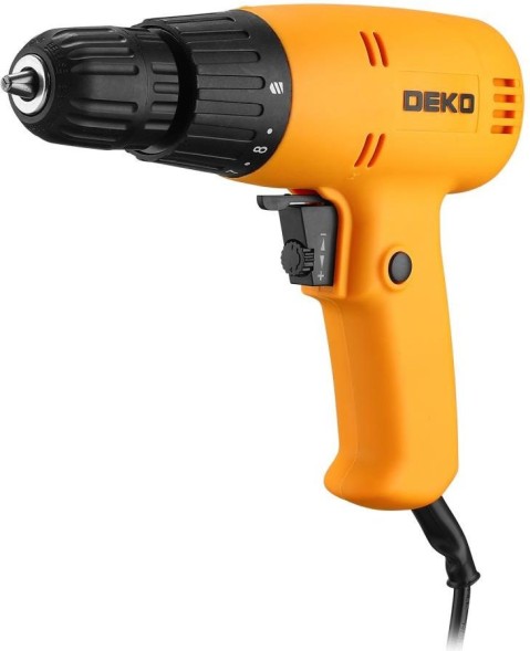 Дрель Deko DKSD400W 400Вт патрон:быстрозажимной реверс (063-4086)