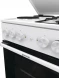 Плита Комбинированная Gorenje GK5A12WG белый (металлическая крышка) реш.сталь