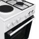 Плита Комбинированная Gorenje GK5A12WG белый (металлическая крышка) реш.сталь