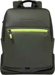 Рюкзак мужской Piquadro Corner 2.0 CA6464C2OW/VE темно-зеленый полиуретан/полиэстер