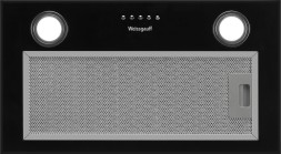 Вытяжка встраиваемая Weissgauff BOX 850 BL черный управление: кнопочное (1 мотор)
