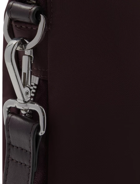 Деловая сумка женская Piquadro Lyra CA4021W92T/BO2 с отделением для ноутбука 15.6&amp;quot; бордовая нейлон/натур.кожа