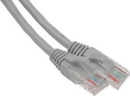 Патч-корд Premier 5-970 1.0 UTP 4 пары cat.5E CCA molded 1м серый RJ-45 (m)-RJ-45 (m)
