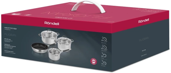 Набор посуды Rondell Filigran RDS-1833 7 предметов