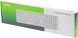 Клавиатура Acer OKR301 белый/серебристый USB беспроводная BT/Radio slim Multimedia (ZL.KBDEE.015)