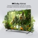 Телевизор QLED Digma 50&amp;quot; DM-LED50UQB31 Google TV Frameless Metal черный/черный 4K Ultra HD 60Hz MEMC DVB-T DVB-T2 DVB-C DVB-S DVB-S2 USB WiFi Smart TV