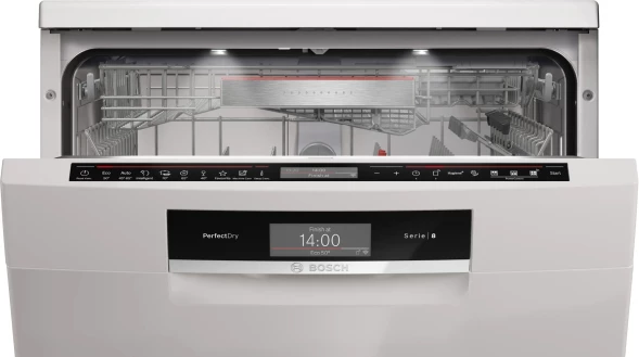 Посудомоечная машина Bosch Serie 8 SMS8ZDW86Q белый (полноразмерная) инвертор