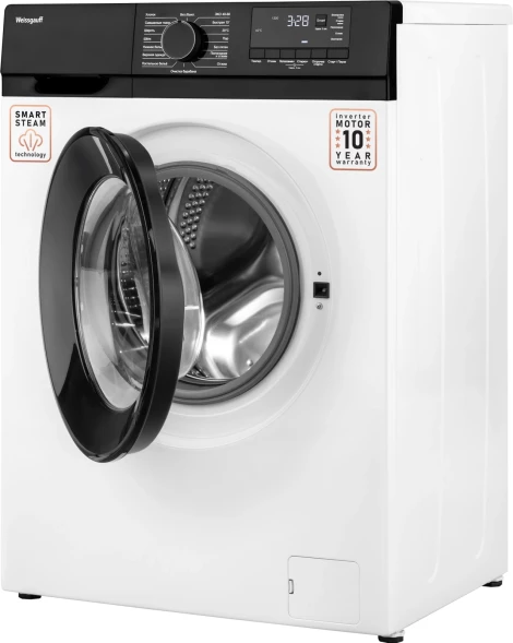 Стиральная машина Weissgauff WM 45127 DC Inverter Steam класс: A+++ загр.фронтальная макс.:7кг белый инвертер