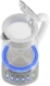 Чайник электрический Vitek VT-WK1031 1.7л. 2200Вт белый/серебристый корпус: стекло/металл/пластик