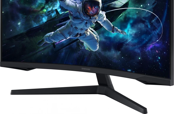 Монитор Samsung 32&amp;quot; Odyssey G5 S32CG550EI черный VA LED 1ms 16:9 HDMI матовая 300cd 178гр/178гр 2560x1440 165Hz DP 2K USB 5.2кг