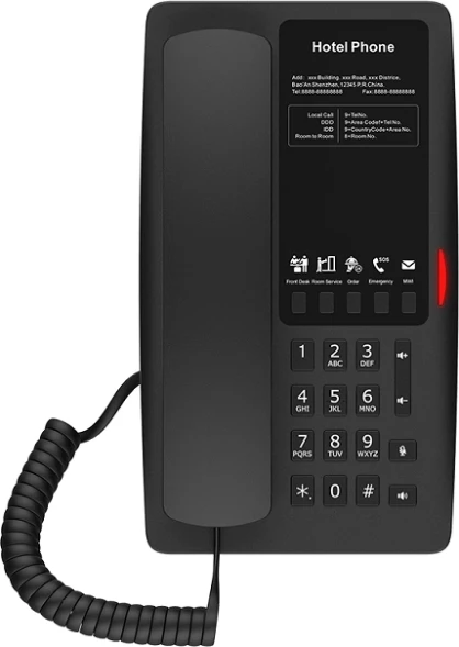 Телефон IP Fanvil H4W черный