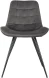 Стул для дома Бюрократ CH-K2_4 комплект 4шт т.серый Holland 18 металл черный на ножках (CH-K2_1/HL18_4)