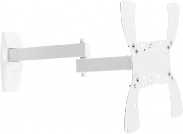 Кронштейн для телевизора Holder LCDS-5046 белый 22&amp;quot;-42&amp;quot; макс.30кг настенный поворот и наклон