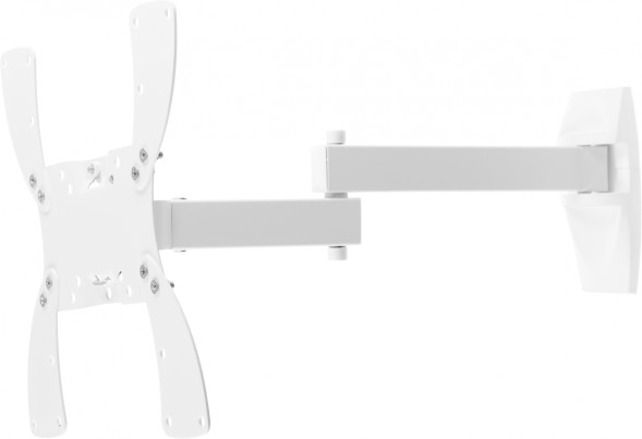 Кронштейн для телевизора Holder LCDS-5046 белый 22&amp;quot;-42&amp;quot; макс.30кг настенный поворот и наклон