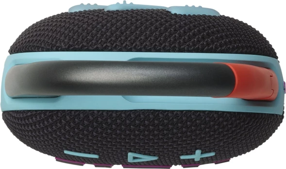 Колонка порт. JBL Clip 5 черный/оранжевый 7W 1.0 BT 10м 1400mAh