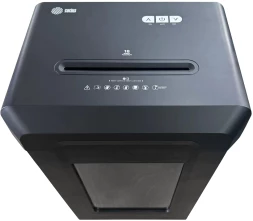 Шредер Cactus CS-SH-G9 черный (секр.P-4) фрагменты 18лист. 30лтр. скрепки скобы пл.карты CD