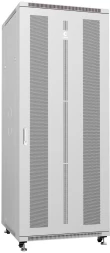 Шкаф серверный Cabeus (ND-05C-42U80/100) напольный 42U 800x1000мм пер.дв.перфор. задн.дв.перфор. 800кг серый 900мм 132кг 220град. 2055мм IP20 сталь