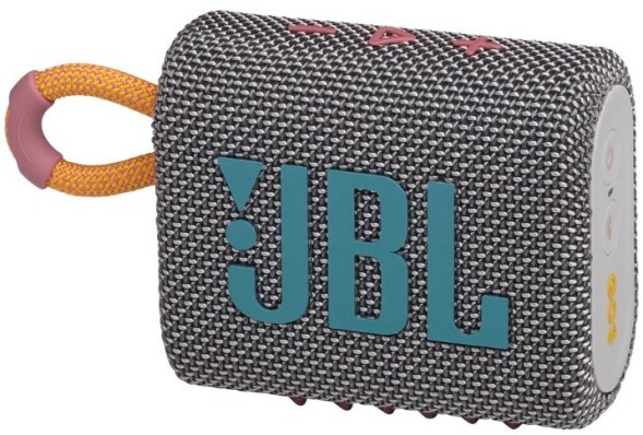 Колонка порт. JBL GO 3 серый 4.2W 1.0 BT 10м (JBLGO3GRY)