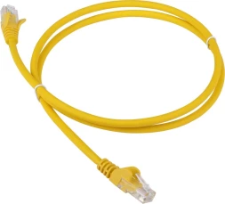 Патч-корд Lanmaster LAN-PC45/U6-1.5-YL UTP RJ-45 вил.-вилка RJ-45 кат.6 1.5м желтый LSZH