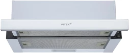 Вытяжка встраиваемая Vitek VT-TH 6020 W белый управление: кулисные переключатели (1 мотор)