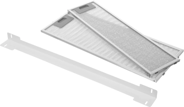 Вытяжка встраиваемая Vitek VT-TH 6020 W белый управление: кулисные переключатели (1 мотор)
