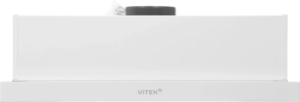 Вытяжка встраиваемая Vitek VT-TH 6020 W белый управление: кулисные переключатели (1 мотор)