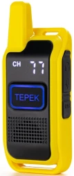 Рация Терек Спорт 199кан. до 3км аккум. сигн.Аналоговый желтый (СПОРТ ЖЕЛТЫЙ)