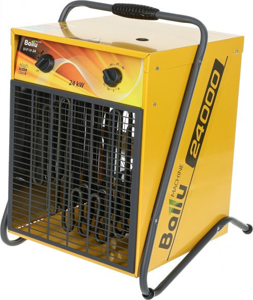 Тепловая пушка электрическая Ballu Master BHP-M-24 желтый/черный