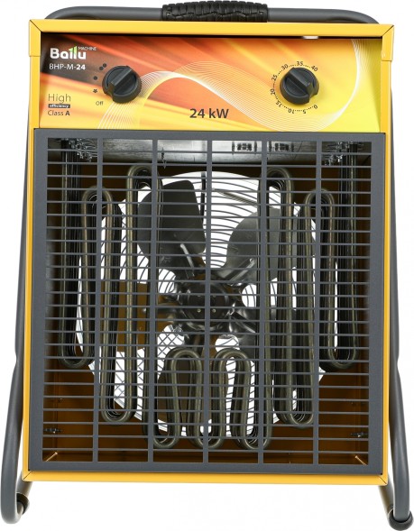 Тепловая пушка электрическая Ballu Master BHP-M-24 желтый/черный