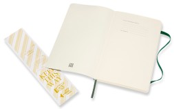 Блокнот Moleskine CLASSIC SOFT QP619K15 Large 130х210мм 192стр. пунктир мягкая обложка зеленый