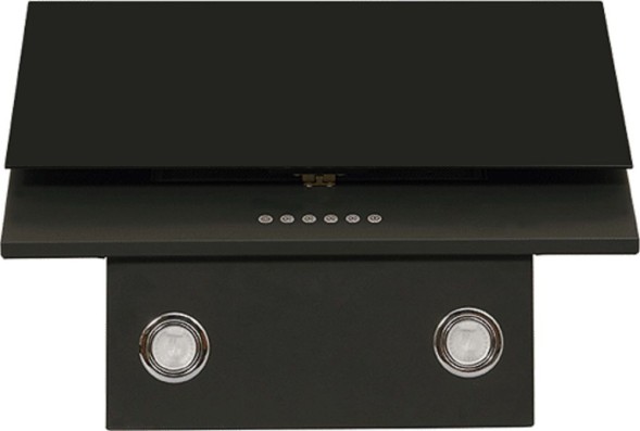 Вытяжка каминная Elikor Рубин S4 60П-700-Э4Д антрацит/черное стекло управление: кнопочное (1 мотор)