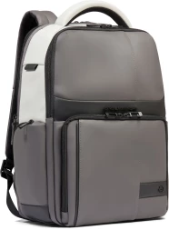 Рюкзак мужской Piquadro Wollem Rubber CA6239W129W/GRN серый/черный полиуретан