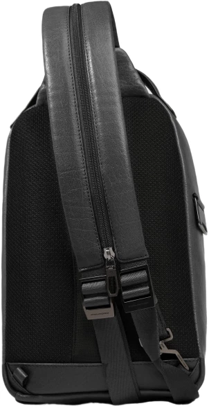 Рюкзак слинг мужской Piquadro Solm CA7028S141/N черный натур.кожа