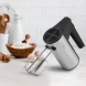 Миксер ручной Vitek VT-1424 BK 700Вт серебристый/черный