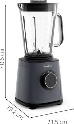 Блендер стационарный Moulinex Perfect Mix+ LM771BF0 1200Вт песочный/черный