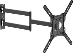 Кронштейн для телевизора Ultramounts UM960 черный 23&amp;quot;-65&amp;quot; макс.35кг настенный поворот и наклон