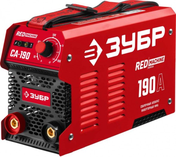 Сварочный аппарат Зубр СА-190 инвертор ММА 6.6кВт