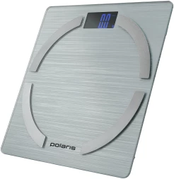 Весы напольные электронные Polaris PWS 1886 IQ Home макс.180кг серебристый