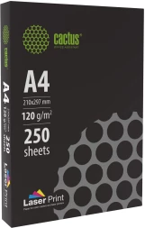 Бумага Cactus CS-LPA4120250 A4/120г/м2/250л./белый CIE170% для лазерной печати