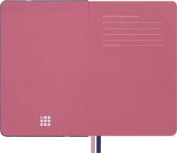 Блокнот Moleskine LIMITED EDITION SAKURA LESU08MM710BOX Pocket 90x140мм обложка текстиль 160стр. линейка подар.кор. синий 2025