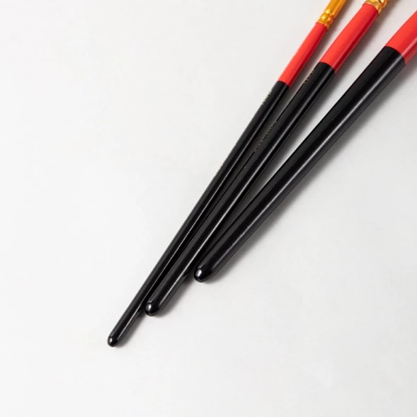 Набор кистей Deli EC405 пони круг. (наб.3шт) пони круг.№2,5,8