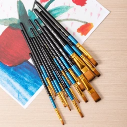 Кисть Deli EC409-5 синтетика плоск. №5