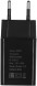 Сетевое зар./устр. Buro BUWA1 10.5W 2.1A USB-A черный (BUWA10S100BK)