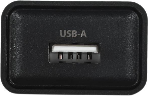 Сетевое зар./устр. Buro BUWA1 10.5W 2.1A USB-A черный (BUWA10S100BK)
