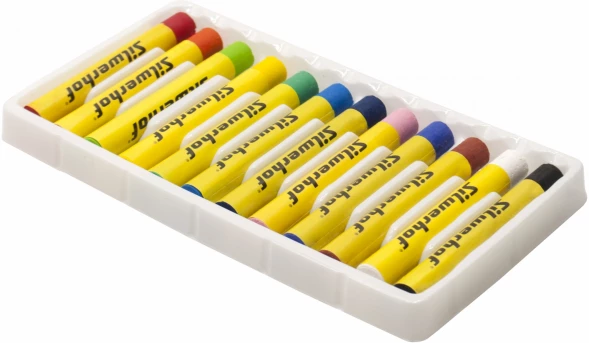 Масляная пастель Silwerhof Create 12цв. дл.70мм д.10мм
