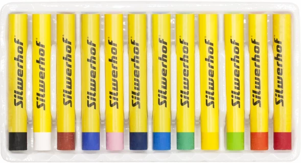 Масляная пастель Silwerhof Create 12цв. дл.70мм д.10мм
