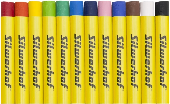 Масляная пастель Silwerhof Create 12цв. дл.70мм д.10мм