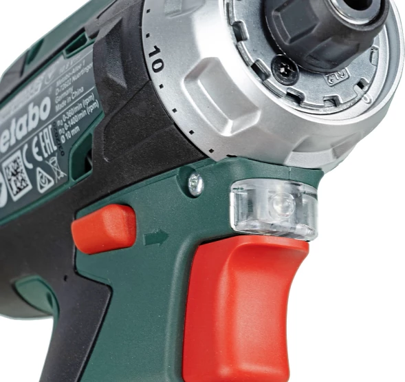 Дрель-шуруповерт Metabo PowerMaxx BS аккум. патрон:быстрозажимной (600984000)
