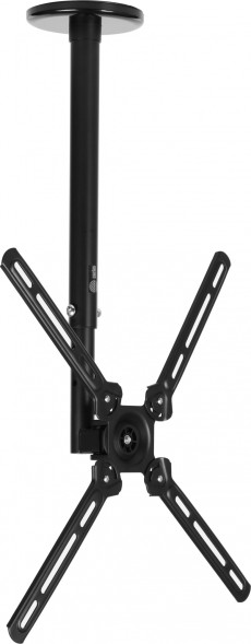 Кронштейн для телевизора Cactus CS-CP07 черный 23&amp;quot;-55&amp;quot; макс.45кг потолочный поворот и наклон