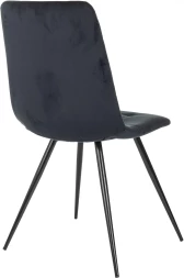 Стул для дома Бюрократ CH-K1_4 комплект 4шт черный Holland 75 металл черный на ножках (CH-K1_1/HL75_4)